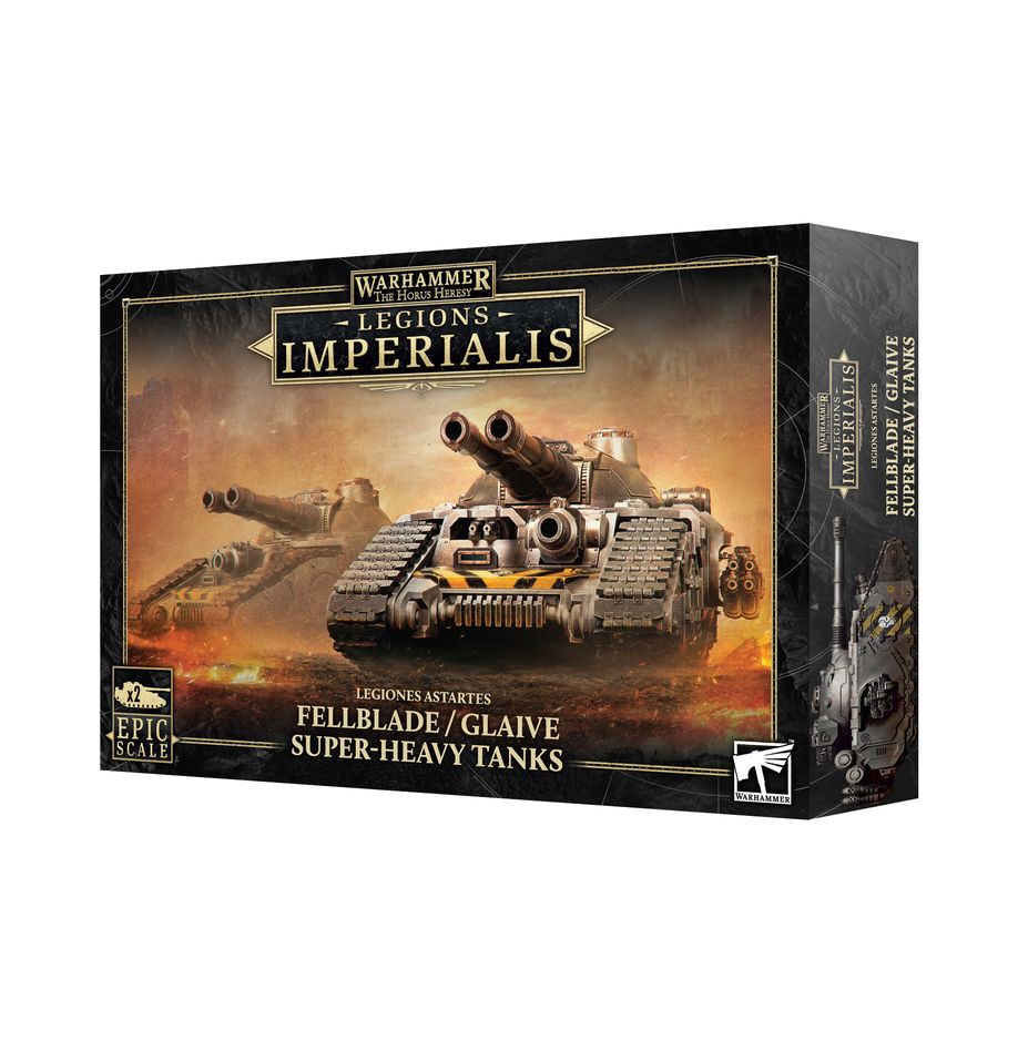 Warhammer Legions Imperialis: Fellblade / Glaive Super-heavy Tanks