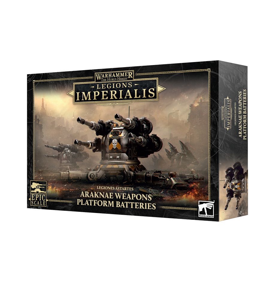 Warhammer Legions Imperialis: Araknae Weapons Platform Batteries