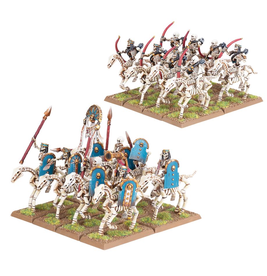 Warhammer The Old World - Tomb of Kings of Khemri: Skeleton Horsemen