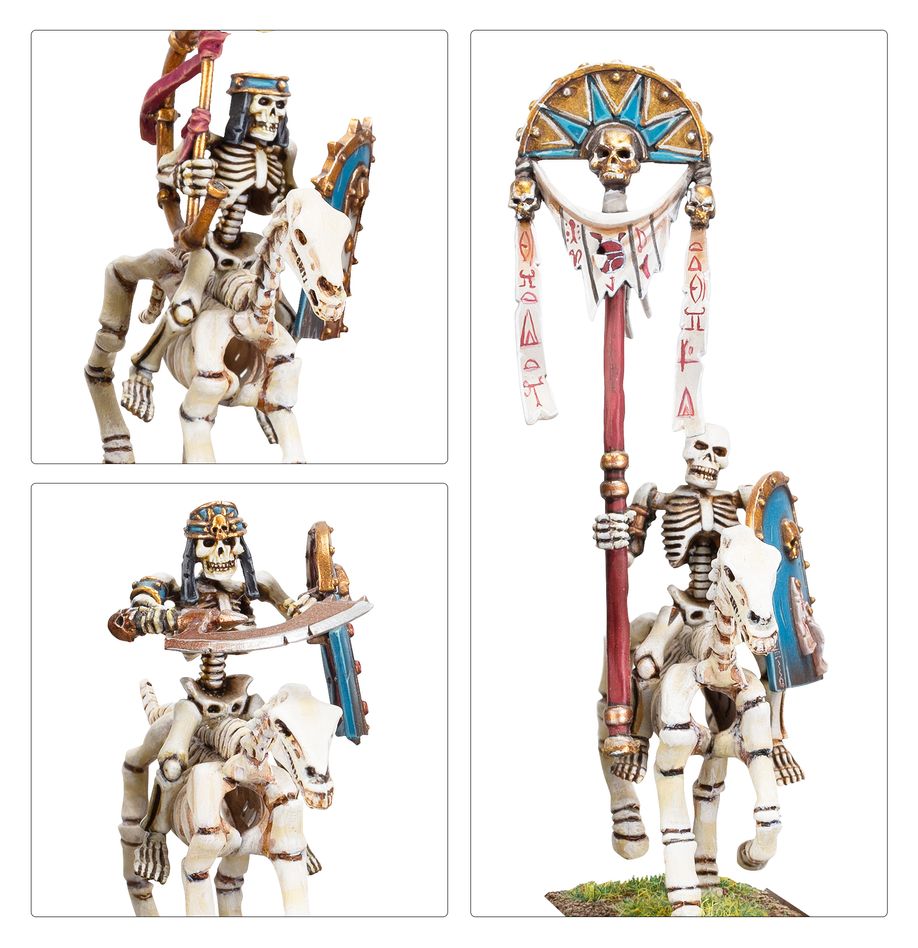Warhammer The Old World - Tomb of Kings of Khemri: Skeleton Horsemen