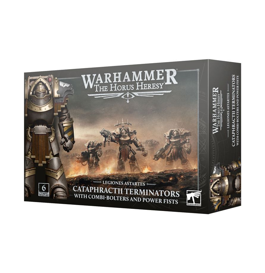 Warhammer Legions Astartes: Cataphractii Terminators with Combi-bolters and Power Fists