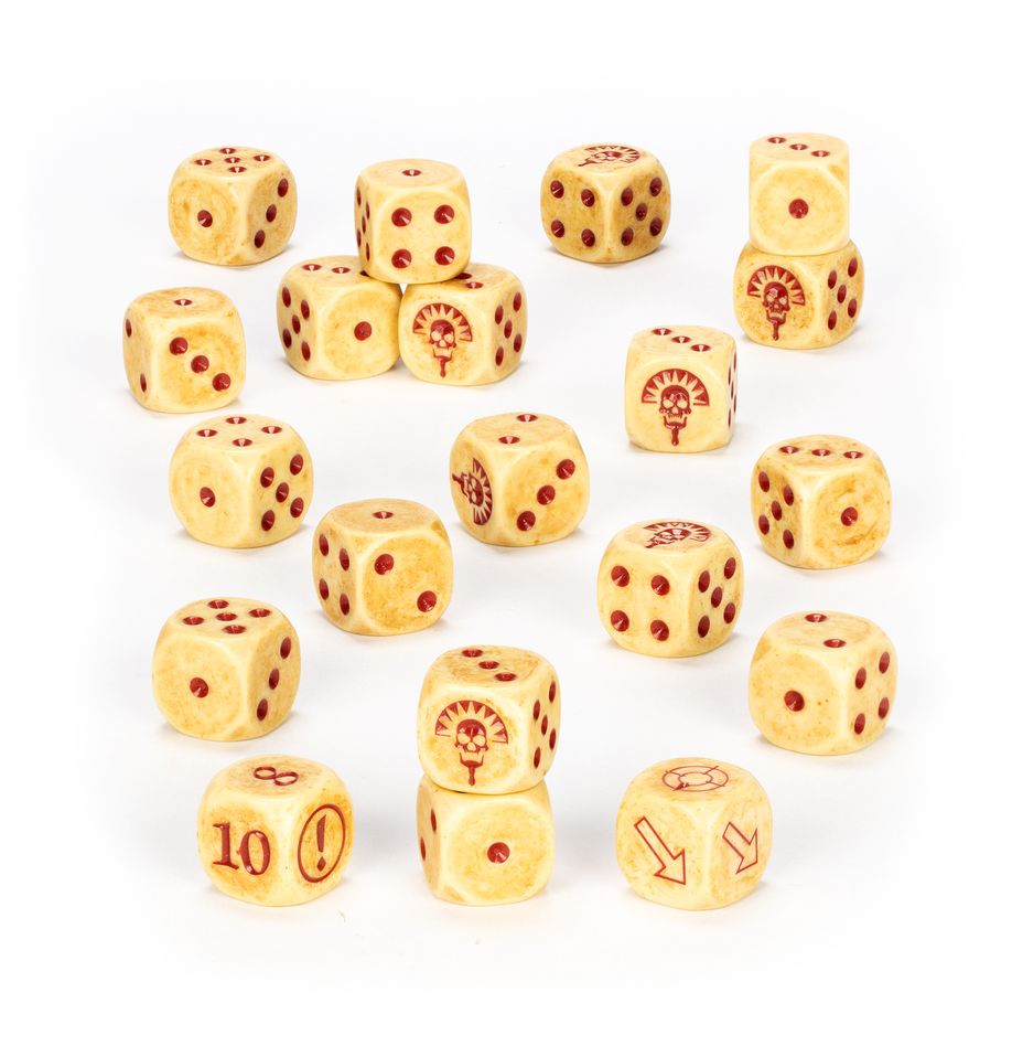 Warhammer Tomb Kings of Khemri Dice Set