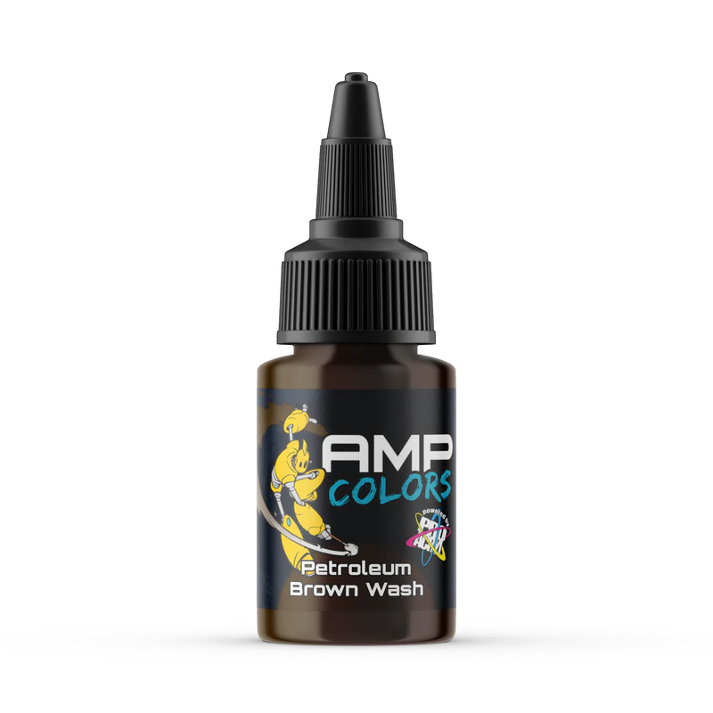 Monument Hobbies- AMP Colors Petroleum Brown Wash