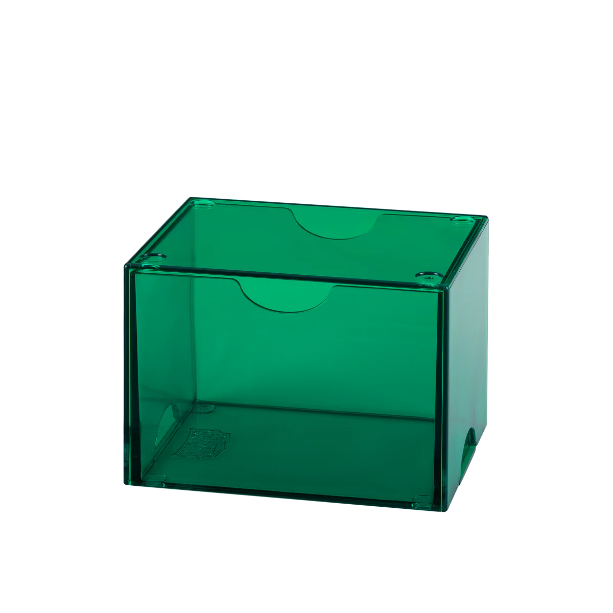 Dragon Shield Deckbox: 100+ Strongbox- Clear Green