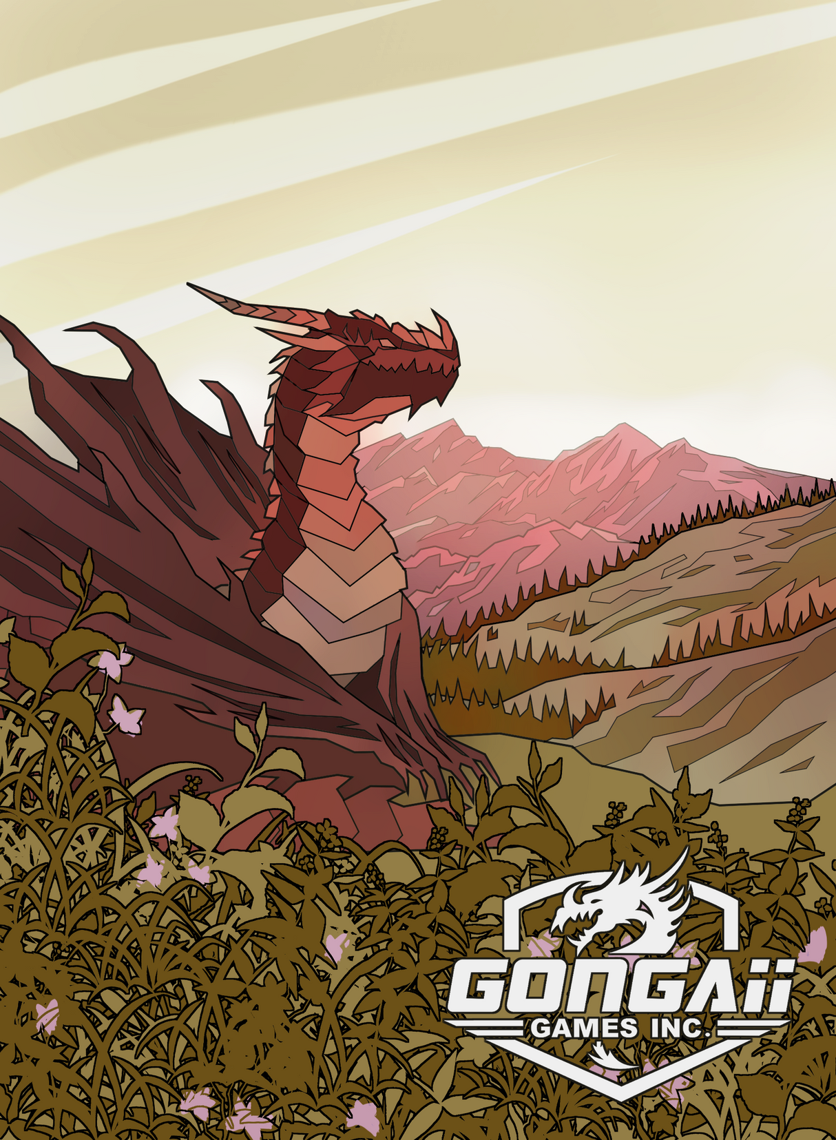 Gongaii Dibond Poster