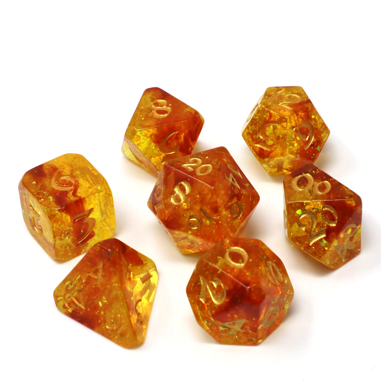 Die Hard Dice: 7pc RPG Set - Autumn Court