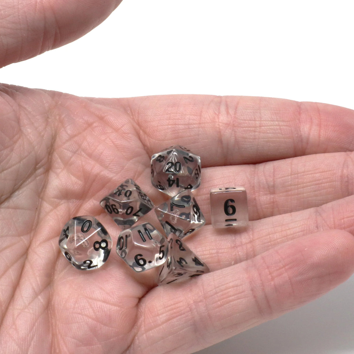 Die Hard Dice Critlings 7pc Mini RPG Set - Crystal Song