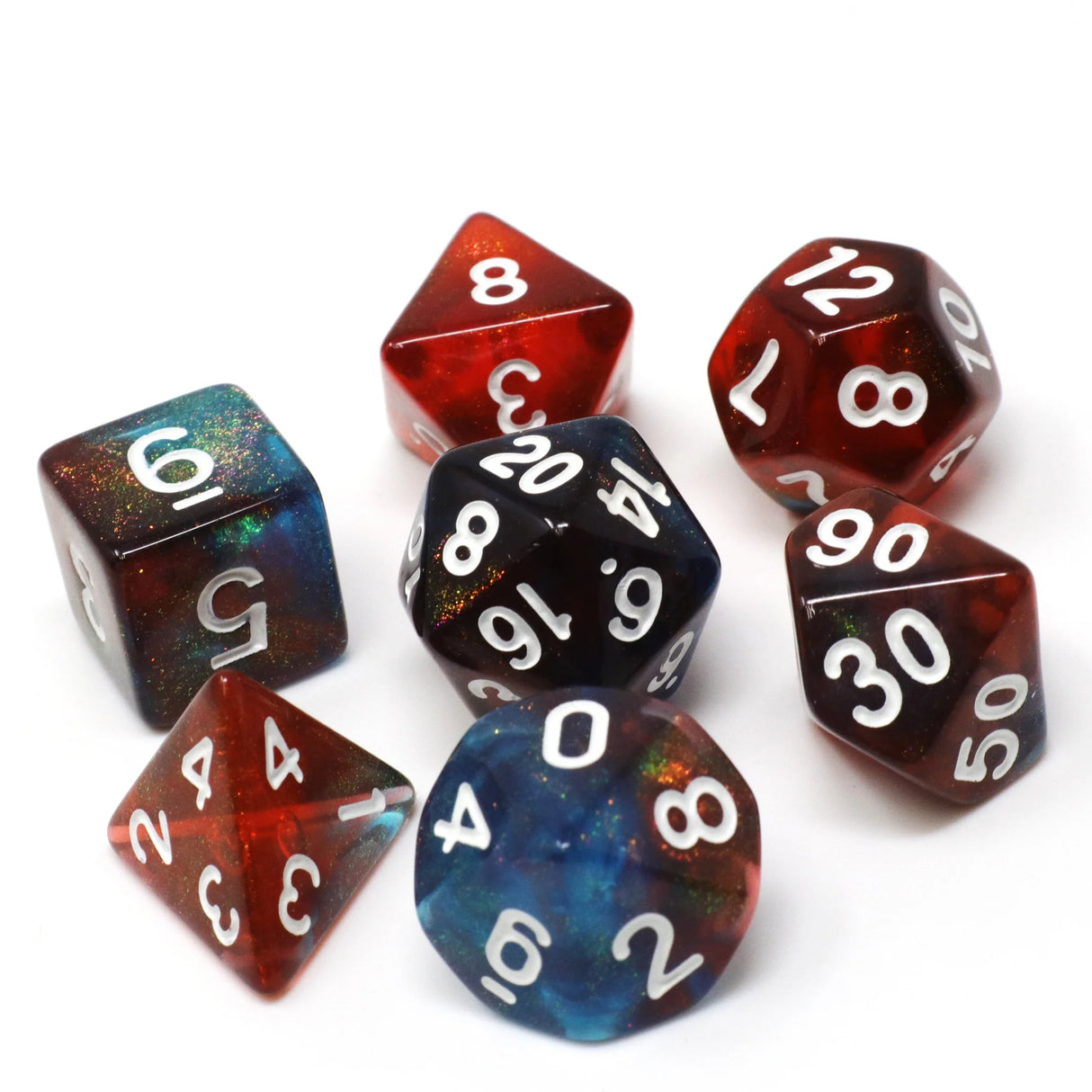 Die Hard Dice: 7pc RPG Set - Dragon Scale