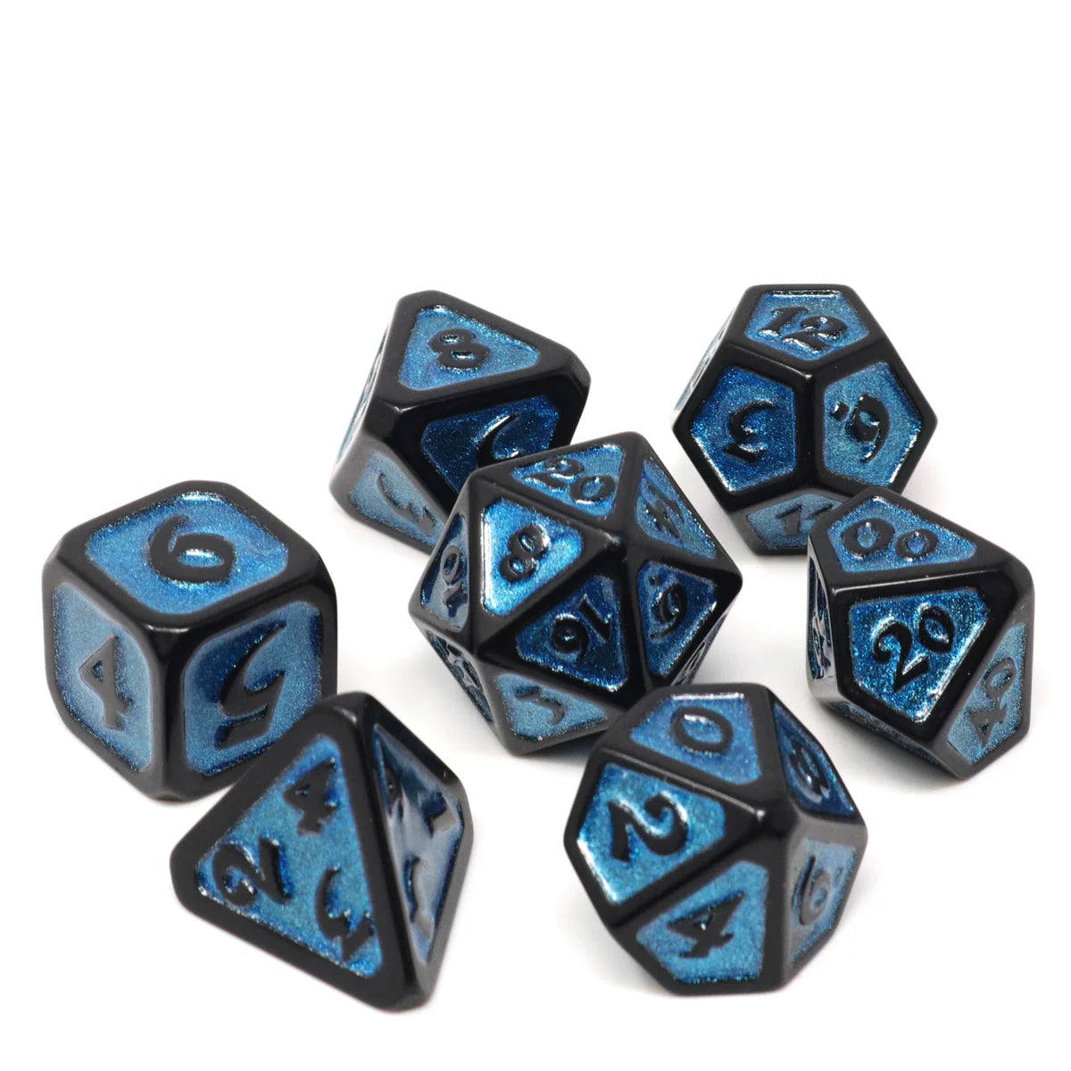 Die Hard Dice: Diaglyph 7pc RPG Set - Frost Bite