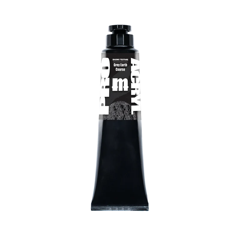 Monument Hobbies- Pro Acryl Basing Textures - Grey Earth - COARSE 120ml