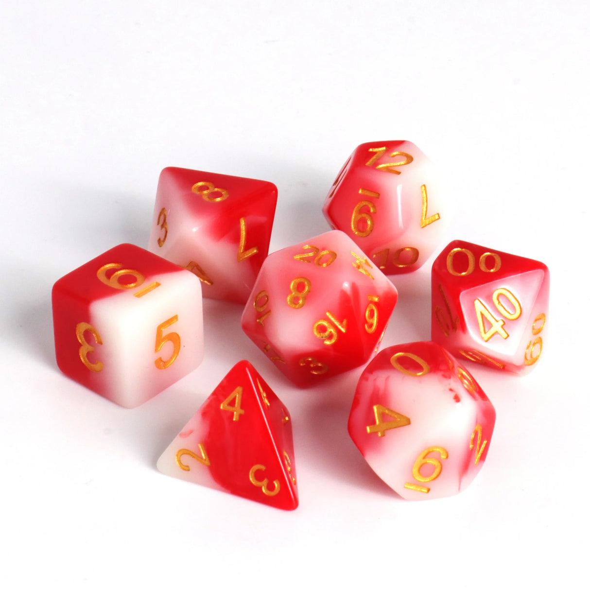 Die Hard Dice: 7pc RPG Set - Koi
