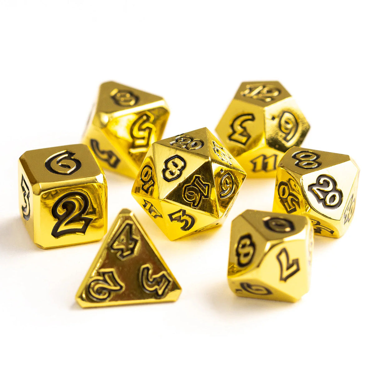 Die Hard Dice: 7pc RPG Set - Lumina Diplomat