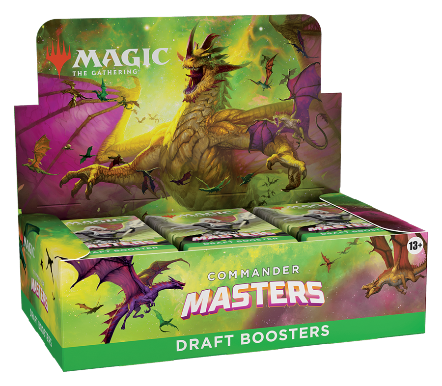 Magic the Gathering CCG: Commander Masters Draft Booster Box