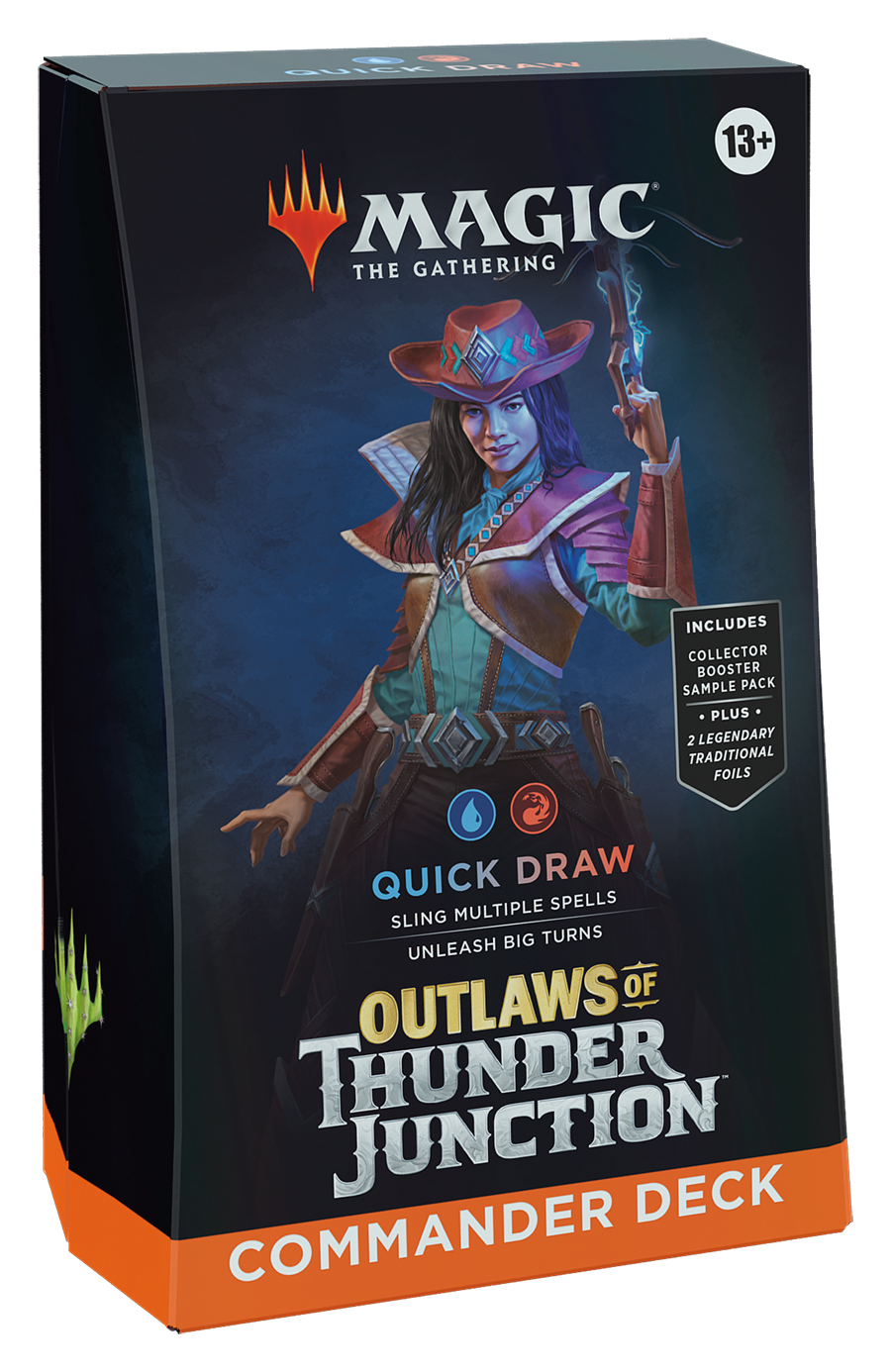 Magic the Gathering CCG: Outlaws of Thunder Junction Commander Decks