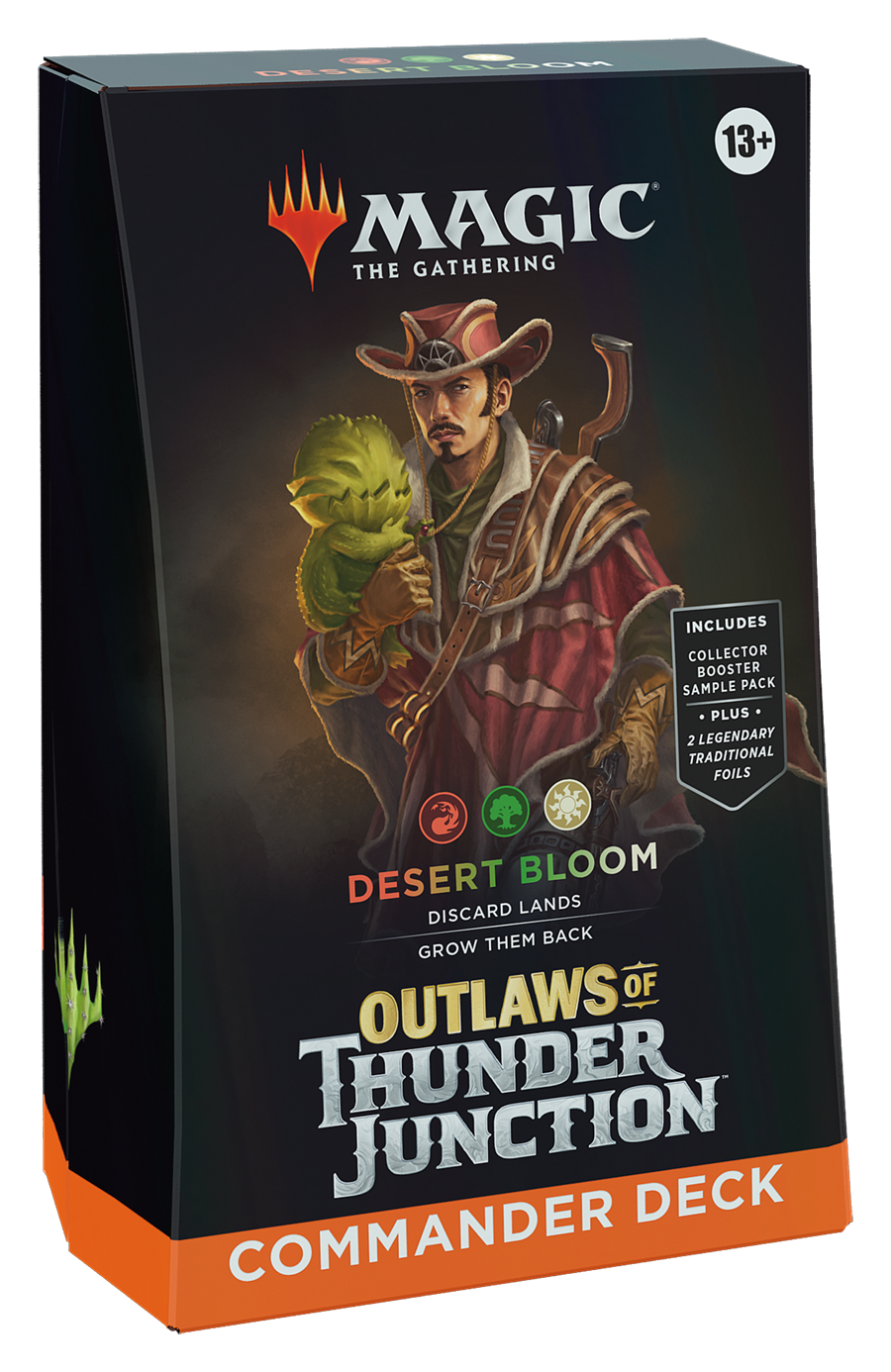 Magic the Gathering CCG: Outlaws of Thunder Junction Commander Decks
