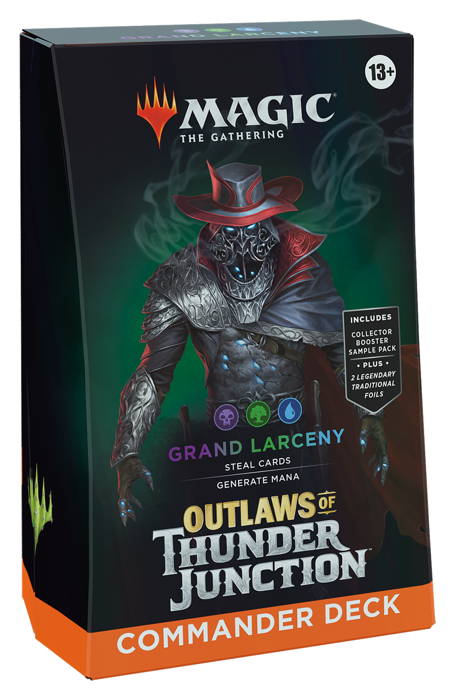 Magic the Gathering CCG: Outlaws of Thunder Junction Commander Decks