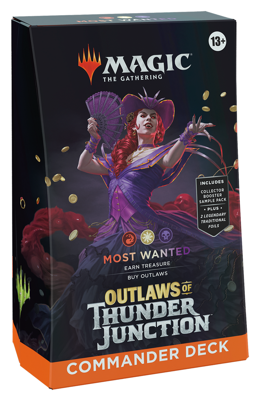 Magic the Gathering CCG: Outlaws of Thunder Junction Commander Decks