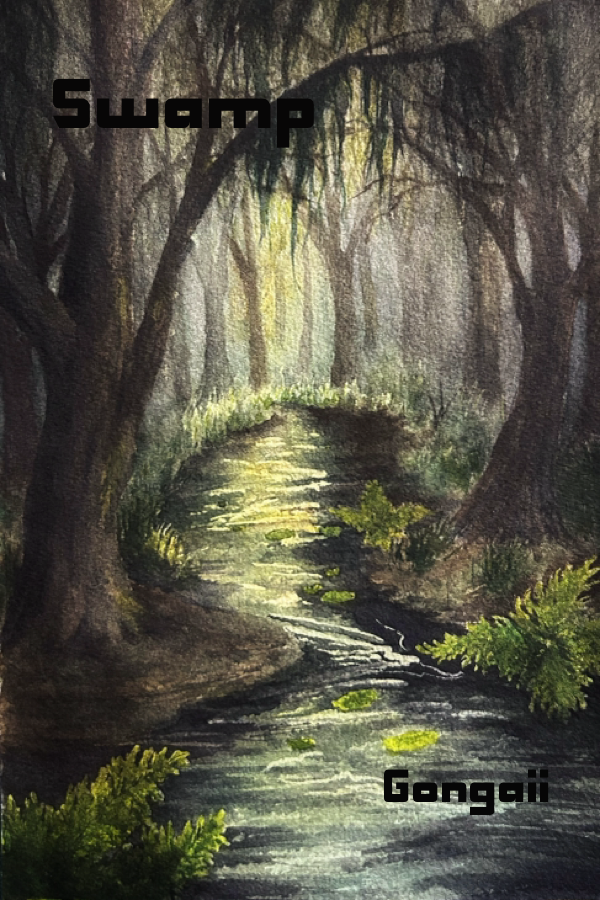 Magic the Gathering CCG: 2025 Gongaii Custom Lands (Set of 5)