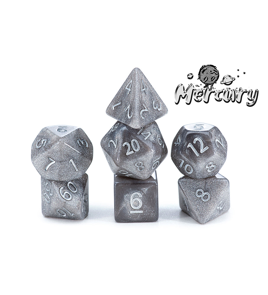 Gate Keeper Dice: 7pc Mercury Mercurial Dice