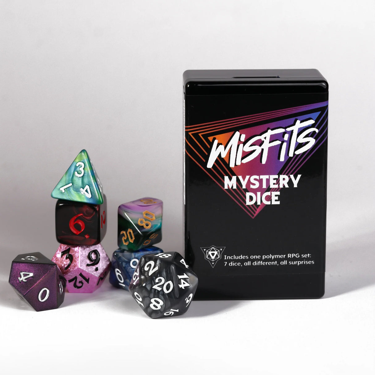 Die Hard Dice: 7pc RPG Set - Misfits Mystery Dice