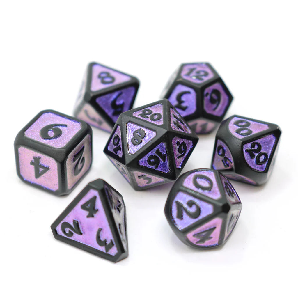 Die Hard Dice: 7 Piece RPG Set - Mythica Dreamscape Nightshade