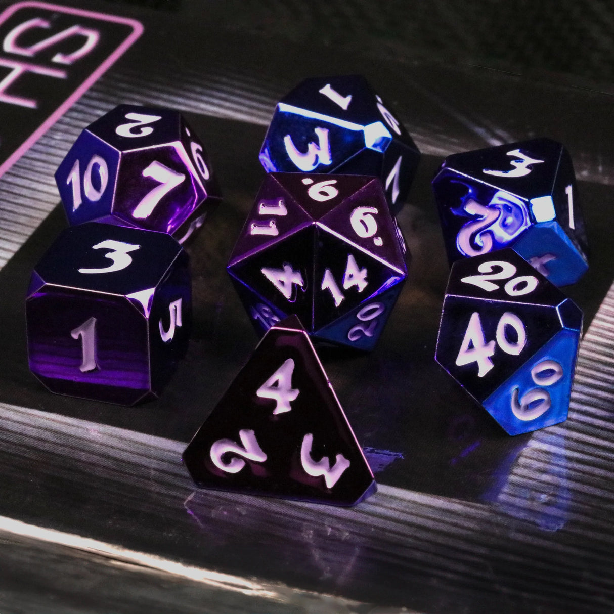 Die Hard Dice: 7pc RPG Set - Eldritch Sentinel