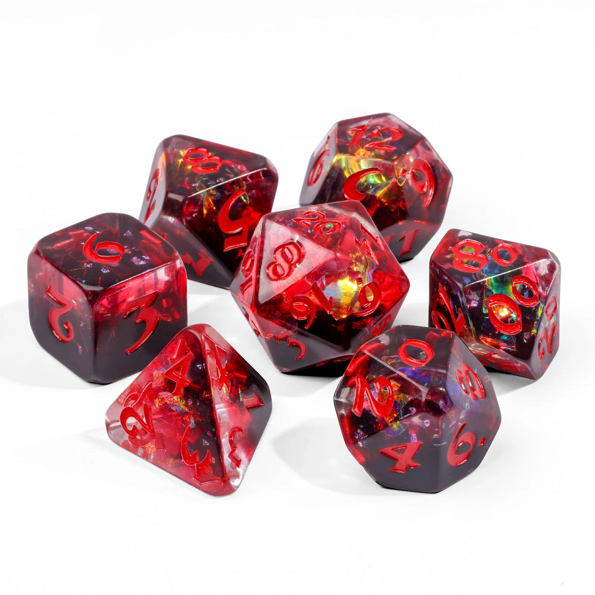 Die Hard Dice: 7pc RPG Set - Dread