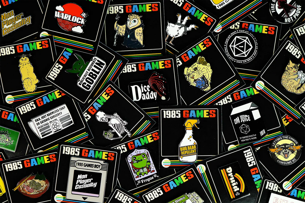 1985 Games- Mystery Pin