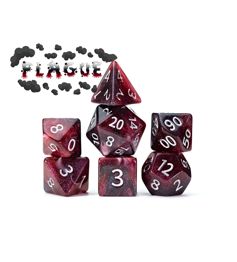 Gate Keeper Dice: 7pc Plague Aether Dice