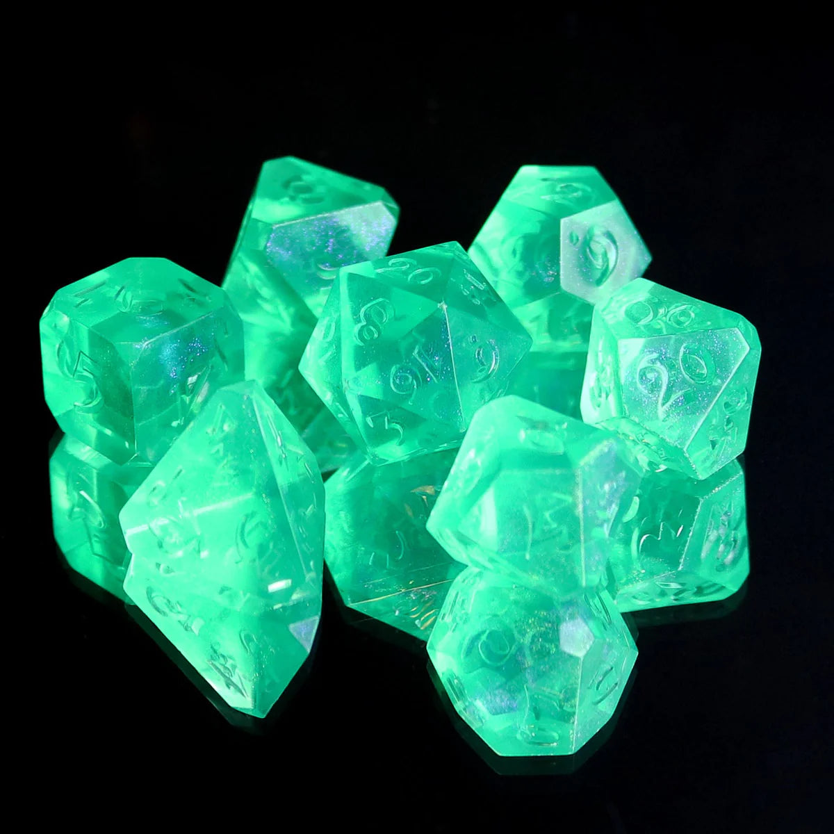 Die Hard Dice: Project 7pc RPG Set - Avalore Tinkling Bell for Superdillin