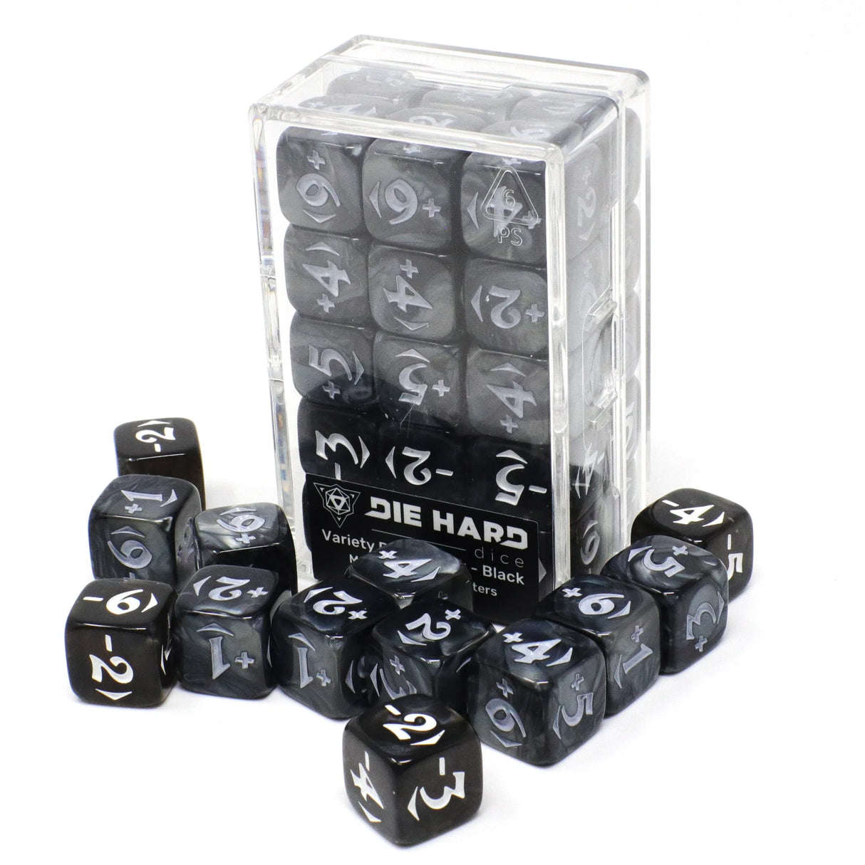 Die Hard Dice: MtG Spindown Counters - Variety Power Pack - Black