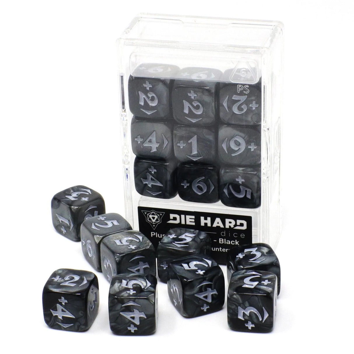 Die Hard Dice: MtG Spindown Counters - Plus Power Pack - Black