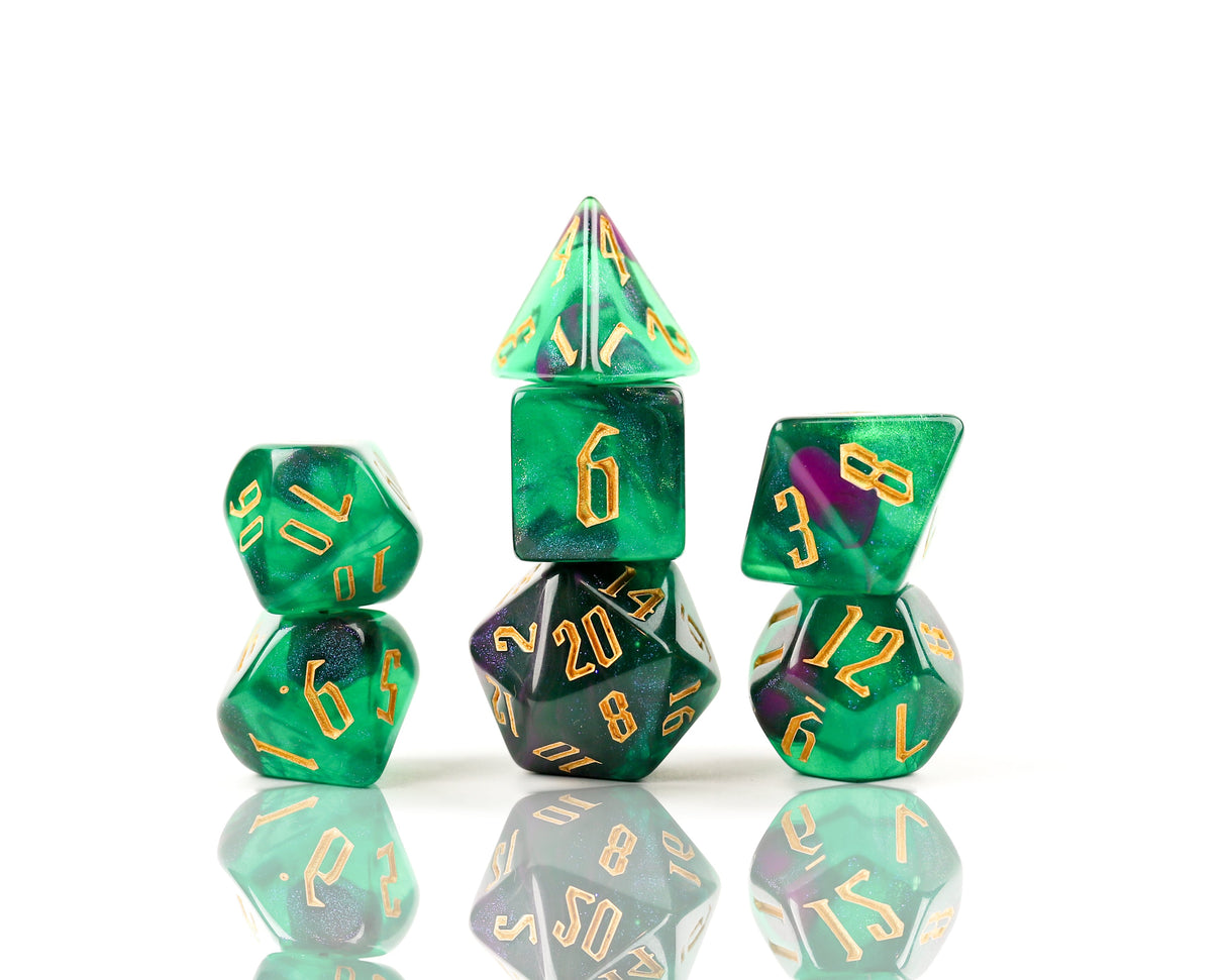 Sirius Dice RPG Dice Set (7): Skybox Nebula