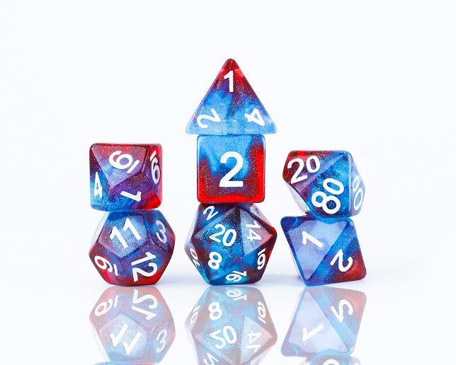Sirius Dice RPG Dice Set (7): Celestial - Starry Skies