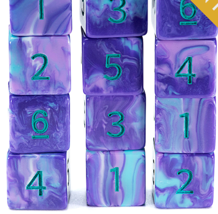 Gate Keeper Dice: Irises Van Gogh Dice 12d6