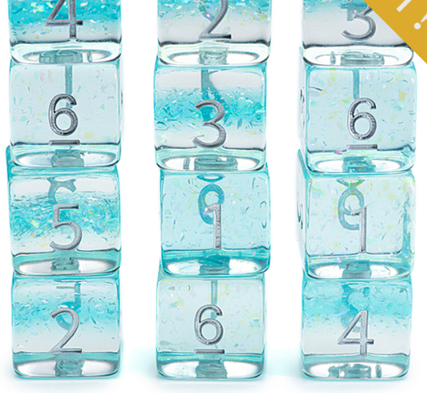 Gate Keeper Dice: Mermaid Holographic Dice 12d6