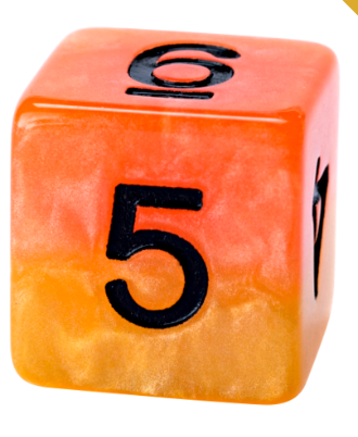 Gate Keeper Dice: Phoenix Halfsies Dice 12d6