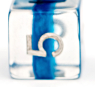 Gate Keeper Dice: Power Teal (Dark Blue) Neutron Dice 12d6