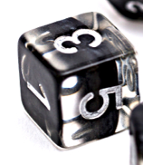 Gate Keeper Dice: Smoke (Black) Neutron Dice 12d6
