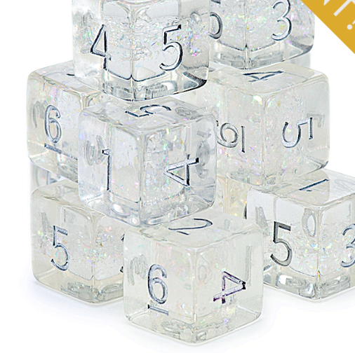 Gate Keeper Dice: Unicorn Holographic Dice 12d6