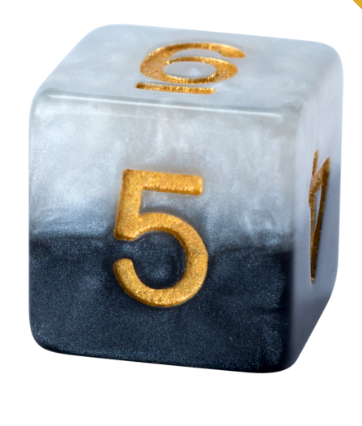 Gate Keeper Dice: Yin Yang Halfsies Dice 12d6
