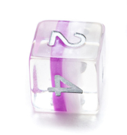 Gate Keeper Dice: Amethyst Eclipse Dice 12d6