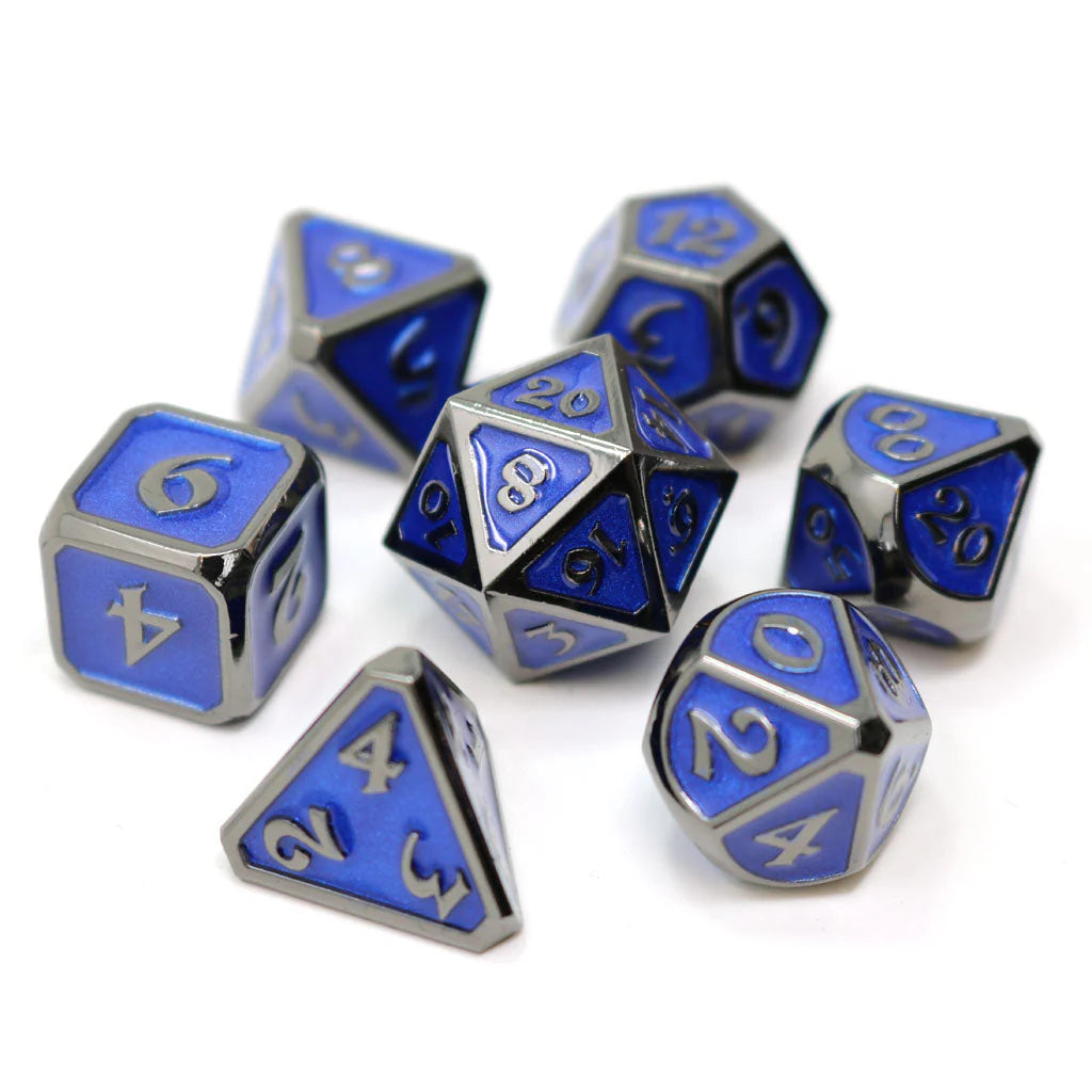 Die Hard Dice 7pc RPG Set - Mythica Sinister Sapphire