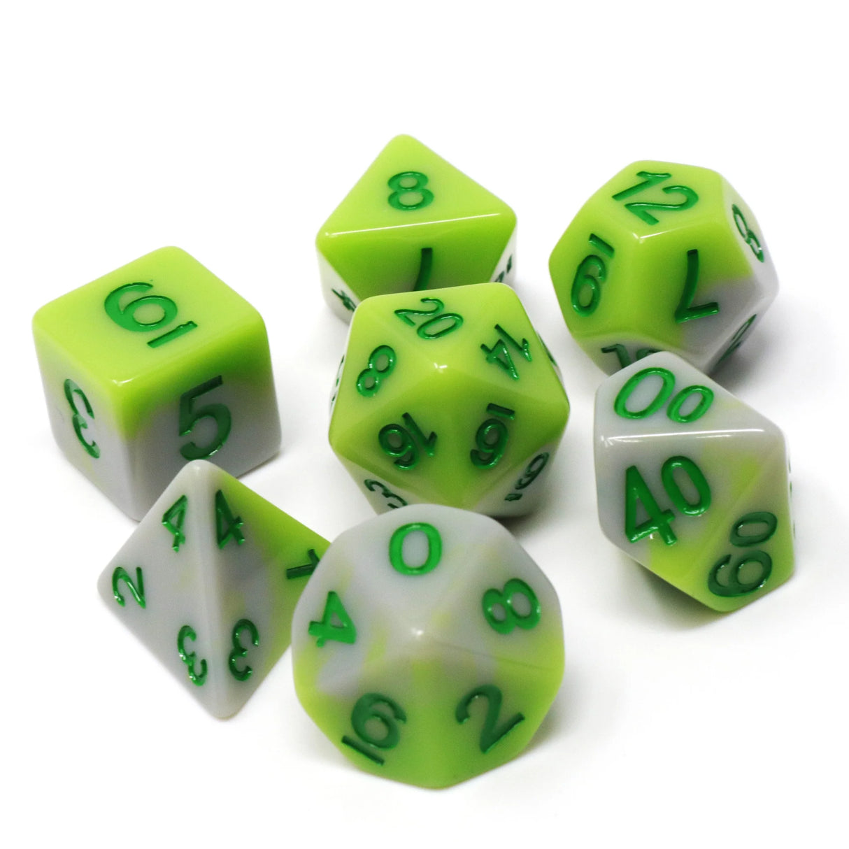Die Hard Dice: 7pc RPG Set - Spring Sprout