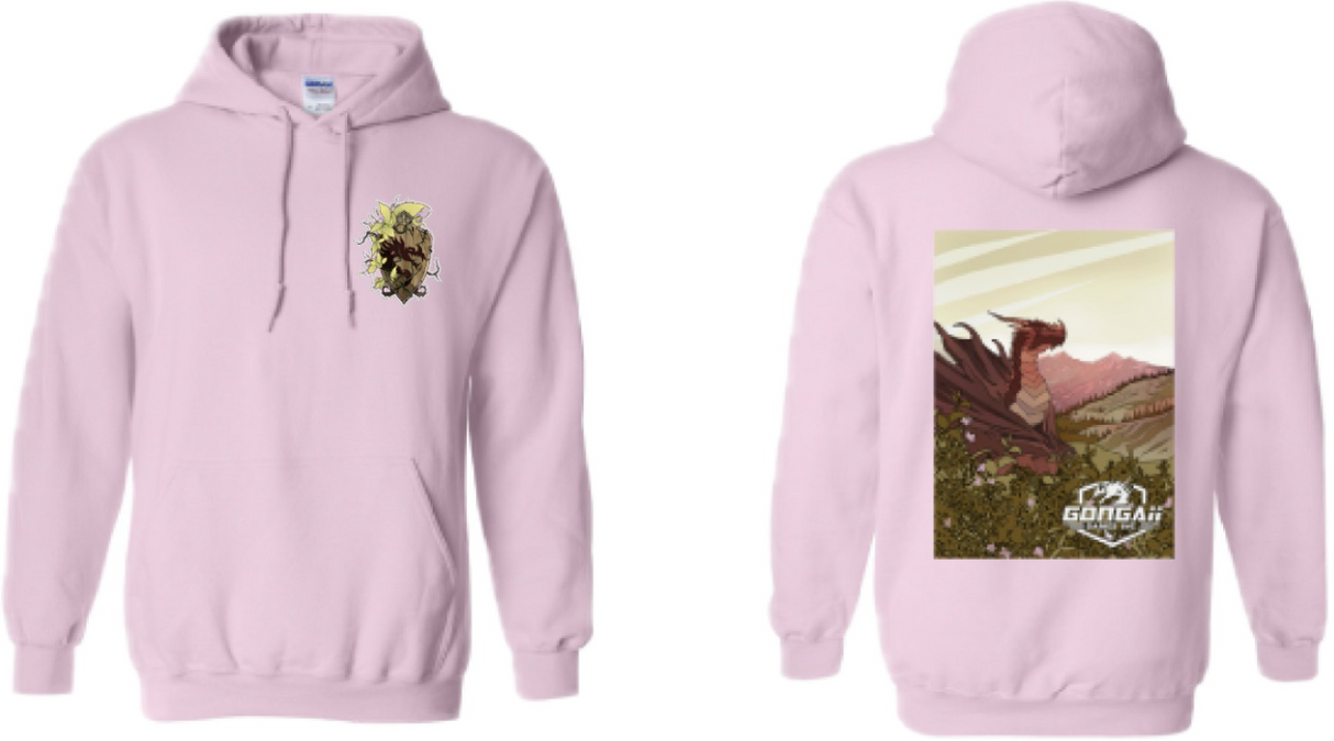 Pink Field Dragon Sweatshirt