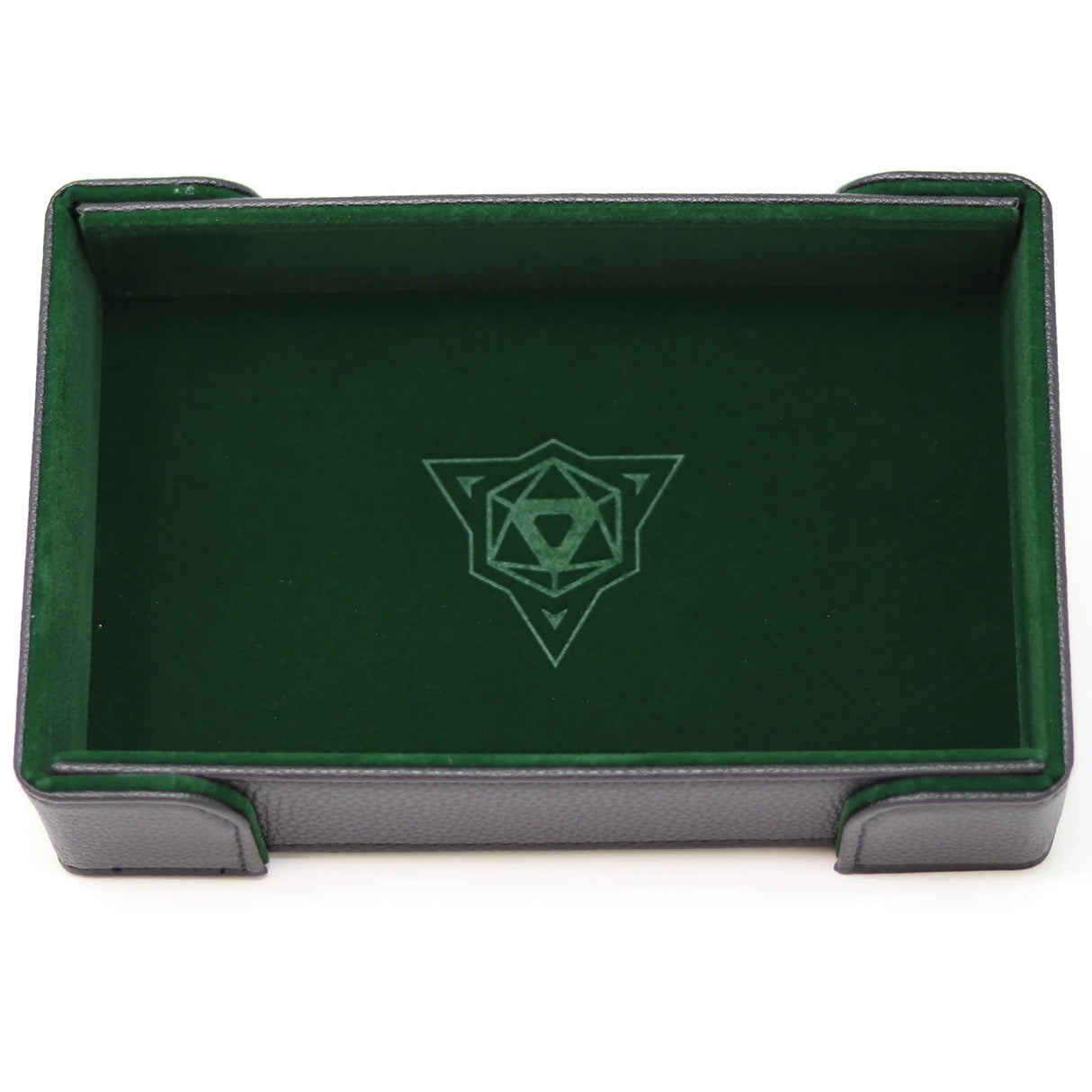 Die Hard Dice: Magnetic Rectangle Tray - Green Velvet