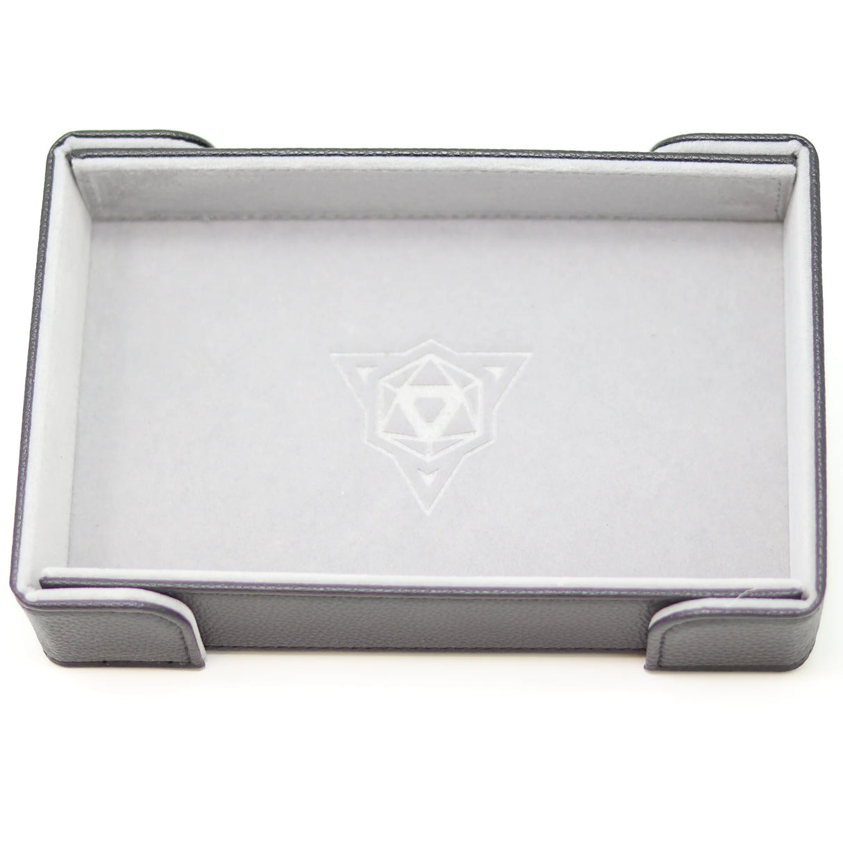 Die Hard Dice: Magnetic Rectangle Tray - Gray Velvet