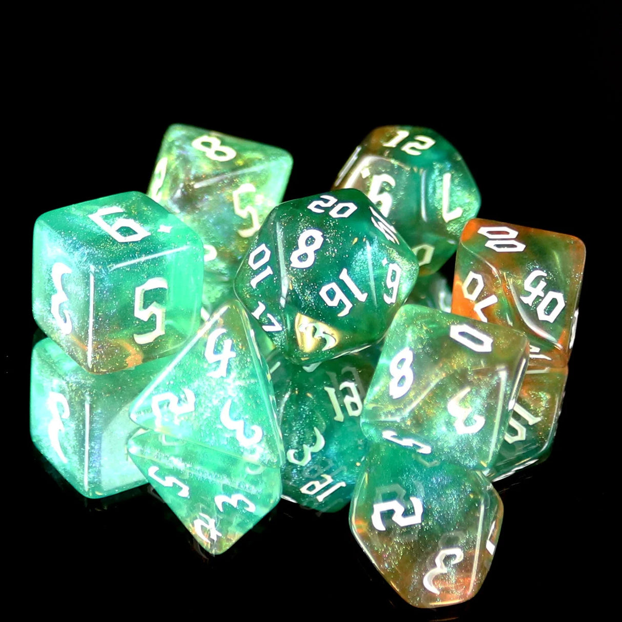 Die Hard Dice 7pc RPG Set - Tranquil World