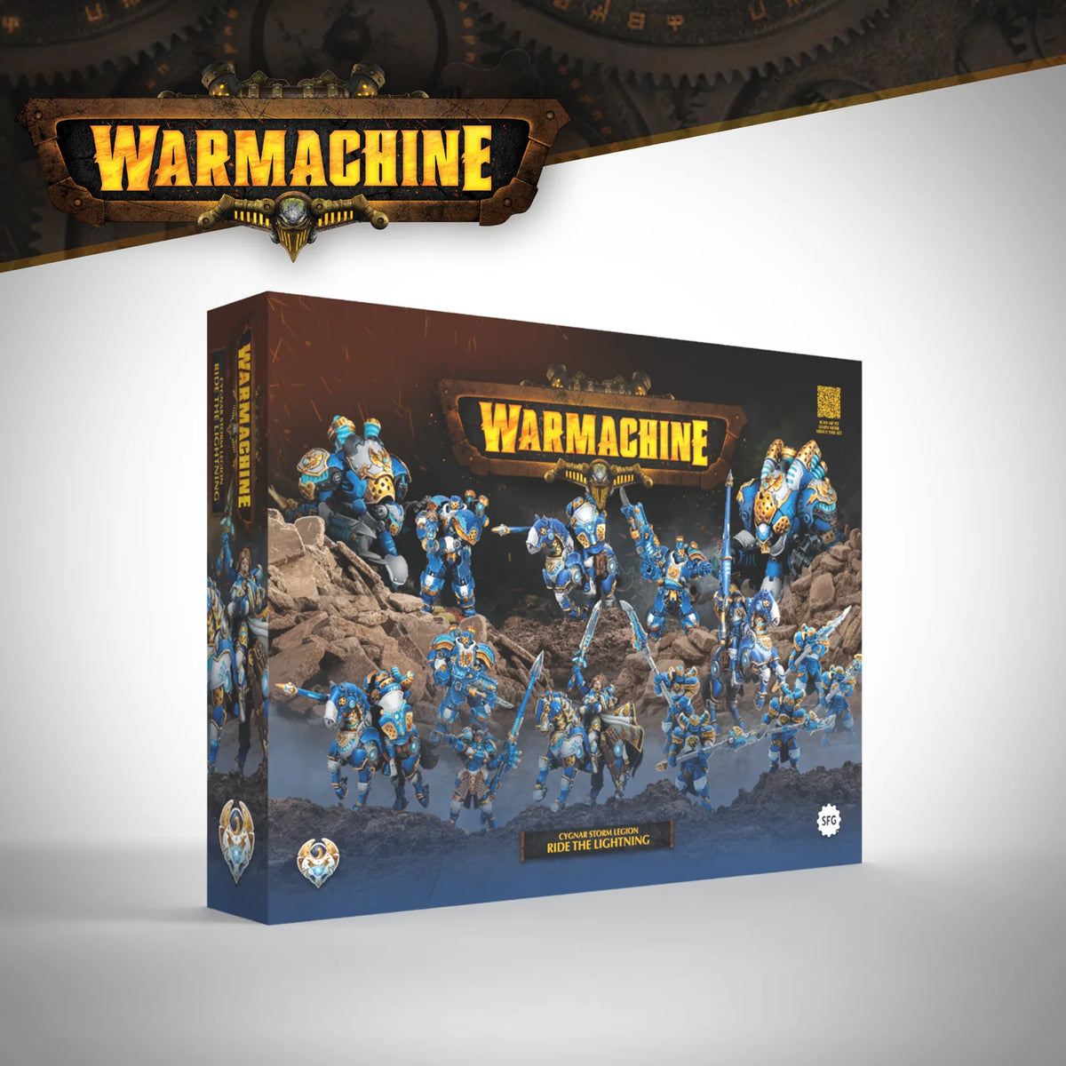 Warmachine: Cygnar Storm Legion Army Box - Ride the Lightning
