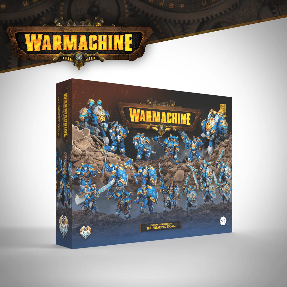 Warmachine: Cygnar Storm Legion Army Box - The Breaking Storm